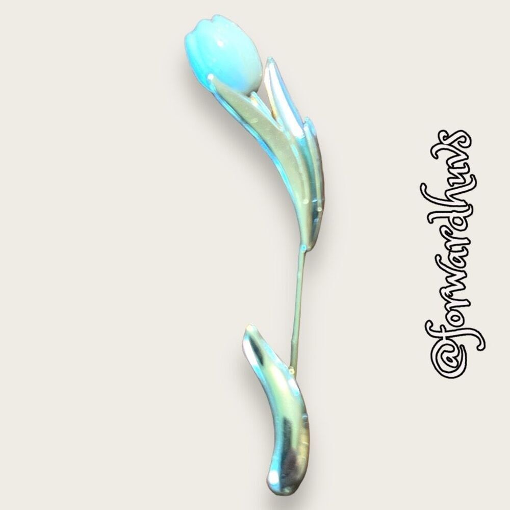 Vintage 1980 Avon Graceful Tulip Stick Pin - Picture 4 of 11